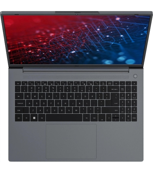 Ноутбук IRU Tactio 16ARB Ryzen 5 5500U 16Gb SSD512Gb Intel UHD Graphics 16' IPS FHD (1920x1080) Windows 11 Pro grey WiFi BT Cam 4825mAh (2110097)