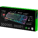 Клавиатура Razer DeathStalker V2 Pro Tenkeyless гибридная, USB Type-A, Bluetooth, радиоканал, чёрный, фото2