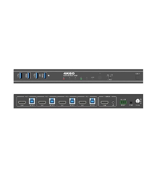 Коммутатор Infobit iSwitch 401HK 4K60 HDMI 4x1 KVM Switcher