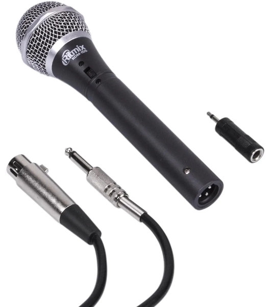 Микрофон Ritmix RDM-155 черный