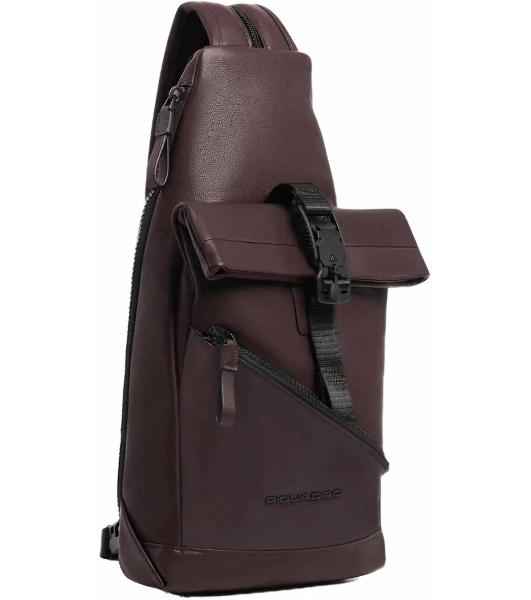 Рюкзак слинг Piquadro Harper CA6784AP/TM коричневый кожа