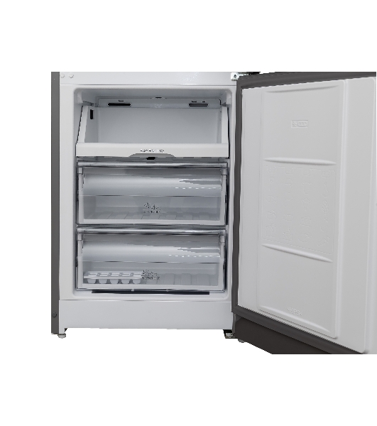 Холодильник Hotpoint HT 5200 C MX мраморный двухкамерный, 240/83л, морозилка снизу, No Frost