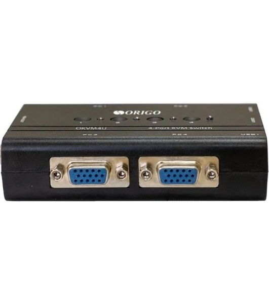 KVM-переключатель ORIGO OKVM4U/A1A, 4-портовый, с портами VGA и USB
