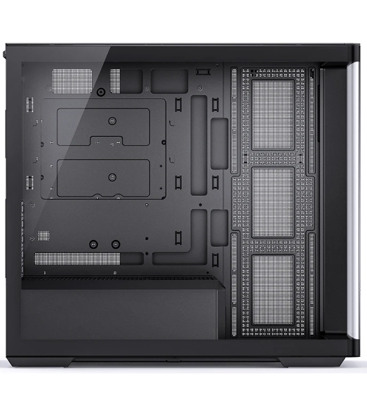 Корпус без блока питания Корпус JONSBO D300 Black MATX без БП, боковая панель из закаленного стекла, mini-ITX, micro-ATX, черный