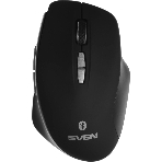 Мышь беспроводная SVEN RX-590SW черный, 1600 dpi, радиоканал, Bluetooth, USB, кнопки - 7, фото 1