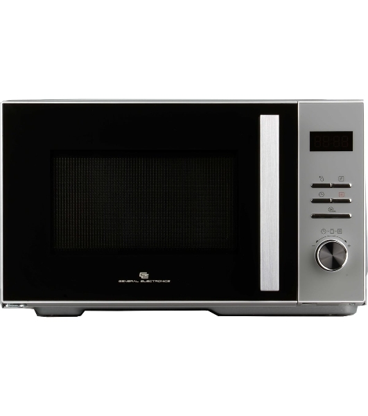Микроволновая печь General Electronics GE-DS525S серебро, 25 л, 900 Вт, переключатели — электронный