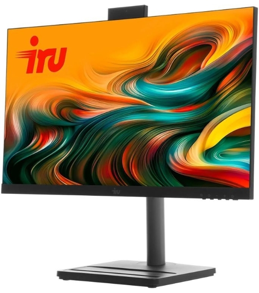 Моноблок IRU Tactio 24ID 24.5' Full HD i5 1235U (1.3) 16Gb SSD512Gb UHDG Windows 11 Pro 64 GbitEth WiFi BT 90W Cam черный 1920x1080