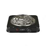 Плита настольная электрическая Blackton Bt HP102B чёрный, 1 кВт, ТЭН, конфорки - 1, нержавеющая сталь, поворотные переключатели, фото2