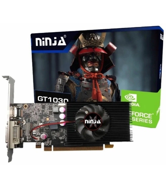 Видеокарта Sinotex Ninja GT1030 PCIE (384SP) 4GB 64BIT GDDR4 DVI HDMI