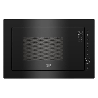 Встраиваемая микроволновая печь Beko BMGb25333BG черный, 25 л, 900 Вт, переключатели - поворотный механизм/сенсор