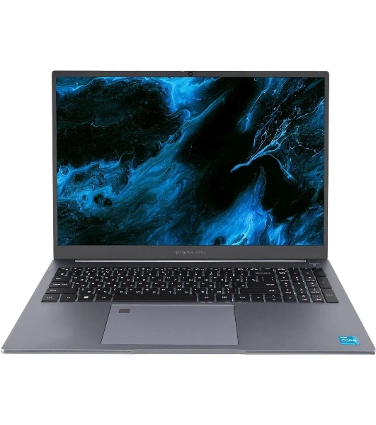 Ноутбук Digma Pro Pactos Core i3 1215U 16Gb SSD 256Gb Intel UHD Graphics 16' IPS WUXGA (1920x1200) Windows 11 Pro dk.grey WiFi BT Cam 5500mAh (DN16P3-ACXW01)