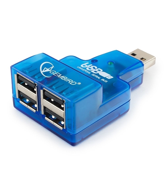 USB-концентратор Gembird UHB-CN224, USB 2.0, Mini USB 2.0 4-port, USB