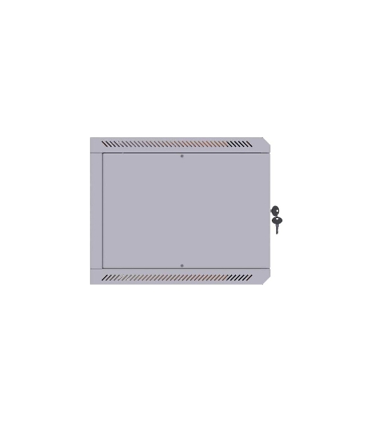 Шкаф коммутационный Suprlan (05-1206) настенный 12U 600x600 мм пер. дв. стекл направл. под закл. гайки 70 кг RAL 7035 535 мм 26.22 кг 620 мм