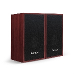 Акустическая система 2.0 ExeGate EX287059RUS Tango 314 (питание USB, 2х3Вт (12 Вт RMS), 80-20000Гц, темное дерево), фото 1