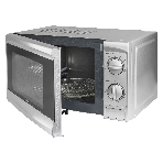 Микроволновая печь BBK 20MWS-707M/S серебро, 20 л, 700 Вт, переключатели - поворотный механизм, фото2