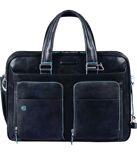 Сумка для ноутбука Piquadro Blue Square CA2765B2/BLU2 синий натур.кожа