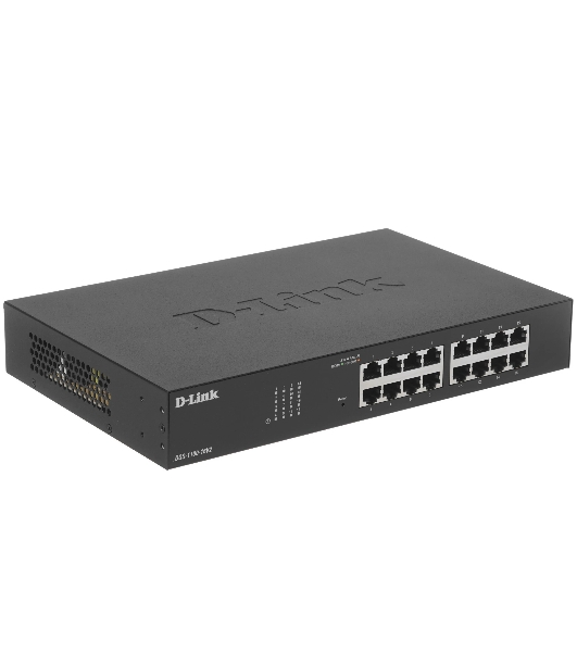 Коммутатор D-Link DGS-1100-16V2/A1A, 16×1 Гбит/с, настраиваемый