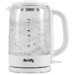Чайник электрический Domfy DSW-EK304 1.7л. 2200Вт белый (корпус: стекло), фото5
