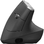 Мышь беспроводная Logitech MX Vertical черный/серебристый, 4000 dpi, радиоканал, Bluetooth, USB, кнопки - 6, фото 1