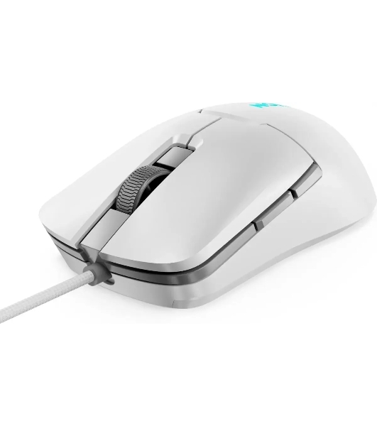 Мышь проводная Lenovo Legion M300s белый, 8000 dpi, USB, кнопки - 6