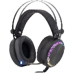 Гарнитура Oklick HS-L810G чёрный, проводная, USB, подсветка, фото 1