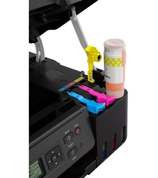 МФУ струйное Canon Pixma G3470 (5805C029AA), A4, цветной, печ. до 11/6 стр/мин. (ч/б/цв.), 4800 x 1200 dpi (печ.), 600x1200dpi (скан.), USB, Wi-Fi черный
