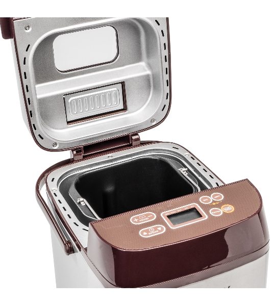 Хлебопечка Galaxy GL2700 серебристый/коричневый, 600 Вт, 0.75 кг, 19 программ