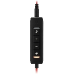 Наушники с микрофоном Oklick/Оклик HS-L900 черный 1.8м накладные оголовье, фото8
