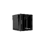 Шкаф телекоммуникационный настенный Cabeus SH-05F, 19', 15U, 769х600х600 мм (ВхШхГ), дверь: стекло, разборный, черный, фото10