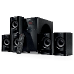 Компьютерная акустика SVEN АС HT-201, черный (80 Вт, Bluetooth, пульт, дисплей, FM, USB, SD), фото 1