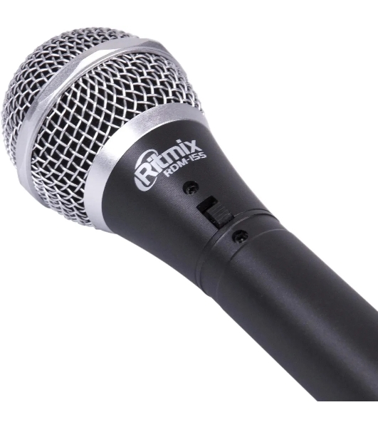 Микрофон Ritmix RDM-155 черный
