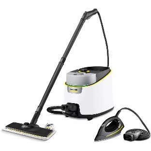 Пароочиститель напольный Karcher SC 4 Deluxe Iron EasyFix 2200Вт белый