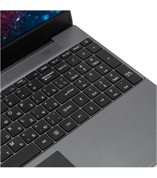 Ноутбук IRU Tactio 15PHR Ryzen 5 7430U 8Gb SSD256Gb AMD Radeon Graphics 15.6' IPS FHD (1920x1080) Windows 11 Pro 64 black WiFi BT Cam 4000mAh (2150145)