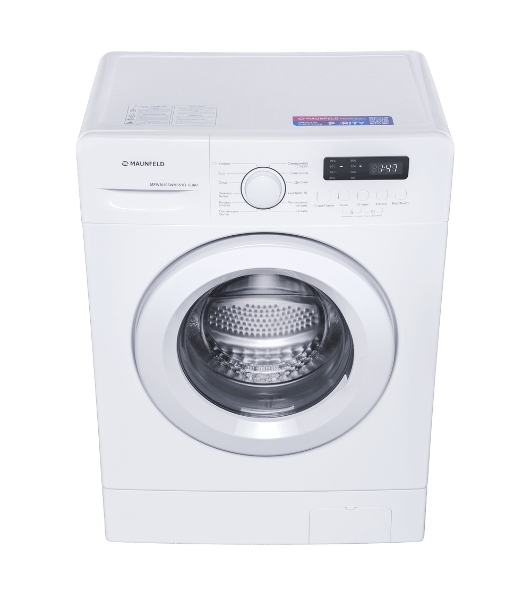 Стиральная машина Maunfeld MFWM106WH051D белая, загрузка фронтальная 6кг, 1000 об/мин., класс: A++