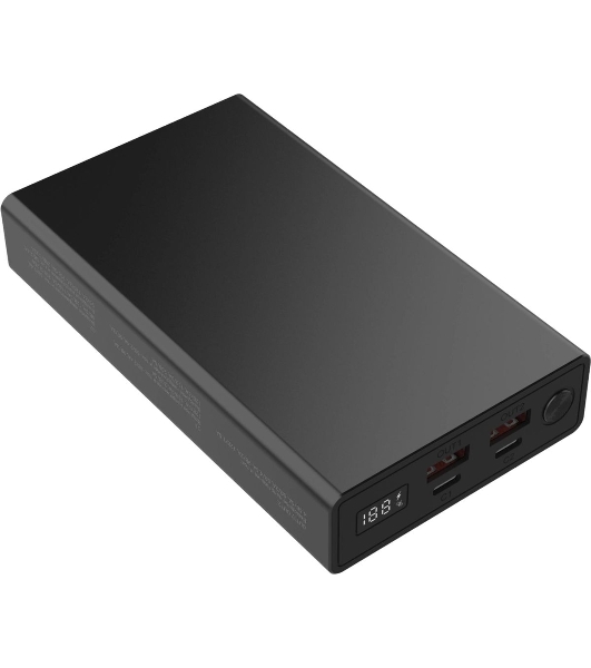 Портативный аккумулятор Digma DGPD100WA 20000mAh QC3.0/PD3.0 100W 5A 2xUSB-A/2xUSB-C черный