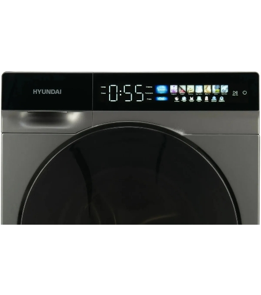 Стиральная машина Hyundai WFE9230 Dark Gray серый, загр. фронтальная макс.: 10 кг 1200 об/мин класс: А+++
