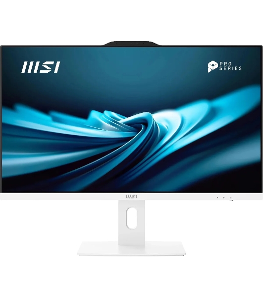 Моноблок MSI Pro AP272P 14M-619XRU 27' Full HD i3 14100 (3.5) 16Gb SSD512Gb UHDG 730 без ОС GbitEth WiFi BT 120W клавиатура мышь Cam белый 1920x1080 (9S6-AF8322-1061)