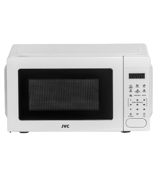 Микроволновая печь JVC JK-MW365S белый, 20 л, 700 Вт, переключатели - сенсор