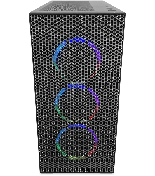 Компьютер IRU Tactio 510B7GP TWR i5 14400F (2.5) 32Gb SSD1Tb RTX5060TI 8Gb FreeDOS GbitEth 650W черный (RUS) (2146237)