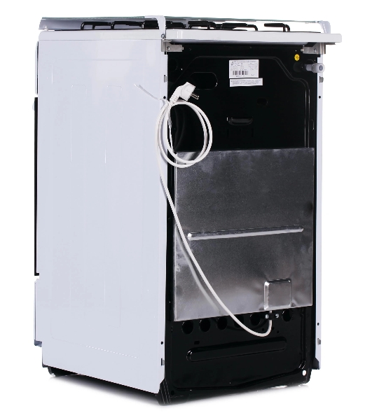 Газовая плита Flama FG 2411 W белый, конфорок 4 шт, духовка 50 л, 50 см x 85 см x 60 см