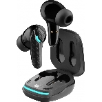 Наушники TWS Defender CyberDots 285 черный, внутриканальные, Bluetooth, светодиодная подсветка, до 4 ч, фото 1