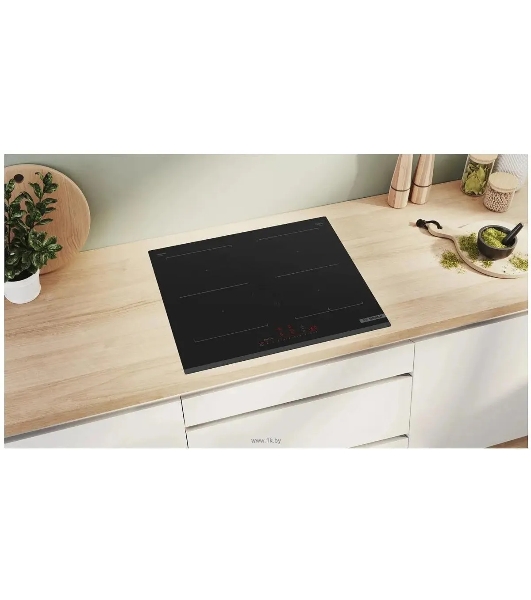 Индукционная варочная панель Bosch PVQ631HC1E черный