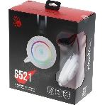 Гарнитура Bloody G521 белый, проводная, подсветка, фото4