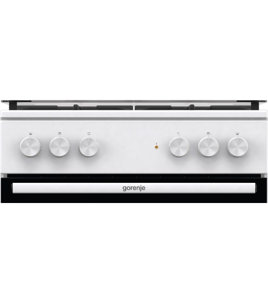 Плита комбинированная Gorenje GK6A20WF белый, конфорок 4 газовых, духовка 65 л, 60 см x 85 см x 60 см