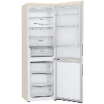 Холодильник LG GC-B459AEMW бежевый двухкамерный 234/110л морозилка снизу, No Frost, фото13