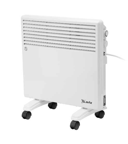 Конвектор электрический MTX CH-1000, белый, 1000 Вт, 10 м2, термостат