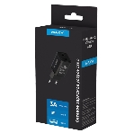 Сетевое зарядное устройство Maxvi A304 Type-C\USB 3A 15W, черный, фото3