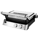 Гриль-пресс электрический BRAYER BR2007, 2000 Вт, съем.пласт 29x23 см, рег.расст,макс.темпер 240 С, фото2