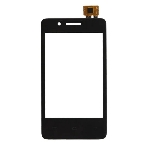 Сенсорное стекло (тачскрин) для Fly IQ436i ERA Nano 9, черное, фото 1
