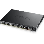 Коммутатор L3 Access Zyxel NebulaFlex Pro XGS2220-54FP, rack 19', 48xRJ-45: 1G PoE+ (8 из них PoE++), 2xRJ-45: 1/2.5/5/10G PoE++, 4xSFP+, бюджет PoE 960 Вт, фото 1